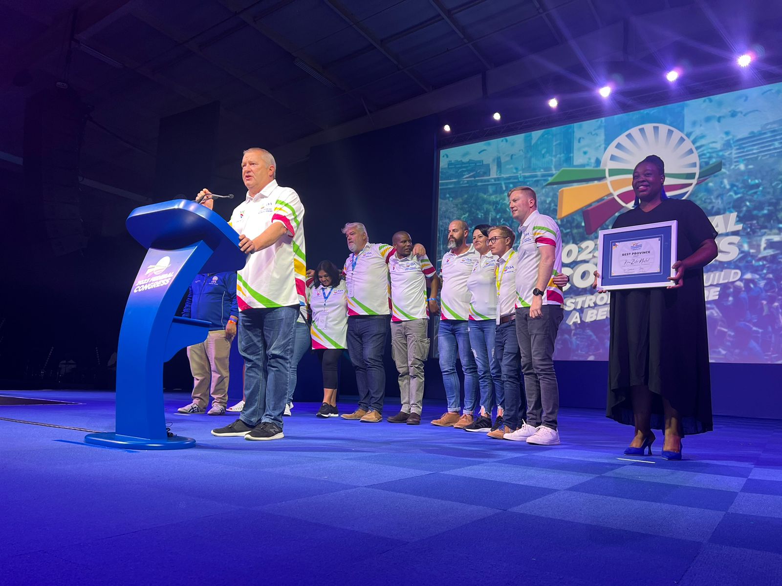 DA KZN wins Federal Congress Province of the year award